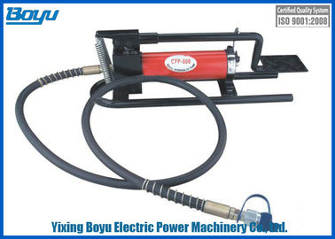 Weight 10.1kg High Pressure Pedal Style Transimission Line Stringing Tools Hydraulic Pedal Pump Reservoir Capacity 800cc