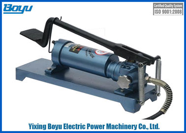 Weight 10.1kg High Pressure Pedal Style Transimission Line Stringing Tools Hydraulic Pedal Pump Reservoir Capacity 800cc
